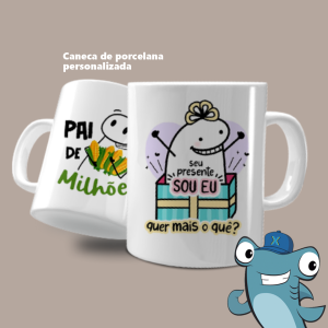 Caneca de Porcelana Personalizada      