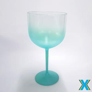 Taça Gin Degradê Base Tiffany Acrílico     