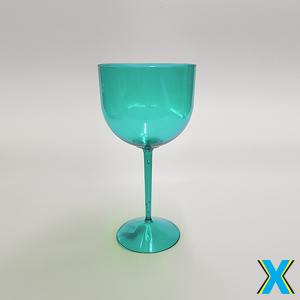 Taça Gin Transparente Tiffany Acrílico     